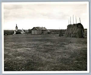 FOTO DE PRENSA REAL DEL MONASTERIO RUSO DEL OCÉANO ÁRTICO FINLANDIA DE COLECCIÓN DEL MONASTERIO RUSO - Imagen 1 de 2