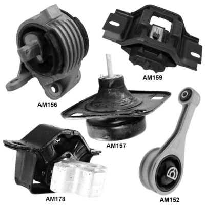 Soportes de motor y montaje de transmisión manual 5 piezas para Ford Courier 09-01 1,6 L Foto 1 de 4