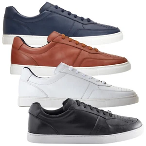 Base London Hombre Zapatillas Casual Curtis Traje de Boda Formal Cordones 2025 - Imagen 1 de 17