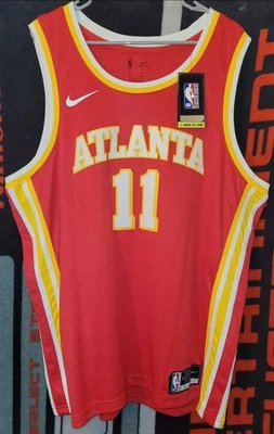 Nike/NBA Swingman-Atlanta Hawks-#11 Trae Young-Talla 2XL Foto 1 de 4