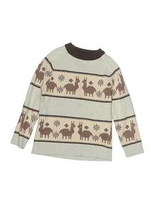 Unbranded Boys Brown Pullover Sweater Medium kids - Picture 1 of 2