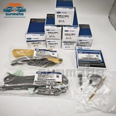 1SET TIMING CHAIN KIT-10 PIECES For FORD EXPLORER 4.0L V6 SOHC 98-2010 New - Image 1 of 4