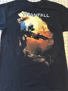 TITANFALL 2014 Official Merch Xbox Video Games Graphic T-Shirt BLACK Size M - Picture 1 of 10
