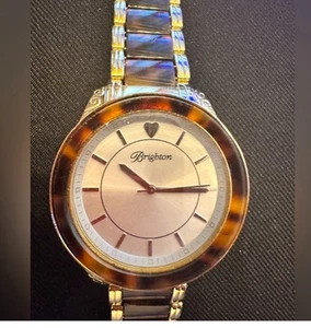 Brighton Carpenteria Watch-Tortoiseshell & gold tone - Picture 1 of 3