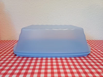 Tupperware   * Junge Welle * Brotbehälter * Kuchenbehälter * blau - Bild 1 von 4