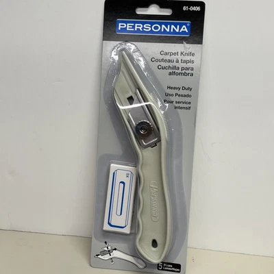 Cuchillo cortador de fila para alfombras + 5 hojas Foto 1 de 4