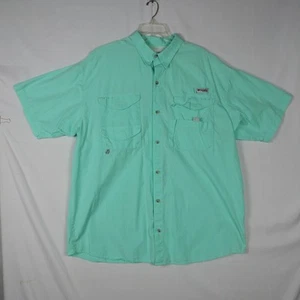 Camisa Columbia PFG Para Hombres XL Abotonada Rendimiento Pesca De Gran Tamaño - Imagen 1 de 6