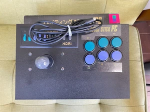PC Engine Fighting Stick PC Controller HPJ-08 Boxed Tested HORI From Japan - Picture 1 of 7