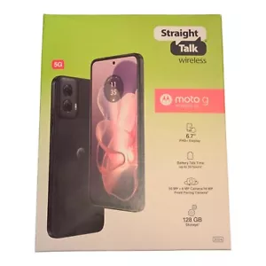 Motorola Moto G Power 5G 128GB Straight Talk Carrier Locked Sealed Box - Picture 1 of 6