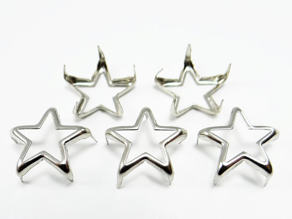 Rivetti Decorativi Stern 15x15mm Borchie 50 Pz. Piramide Gotico Punk, N-A3 - Immagine 1 di 1