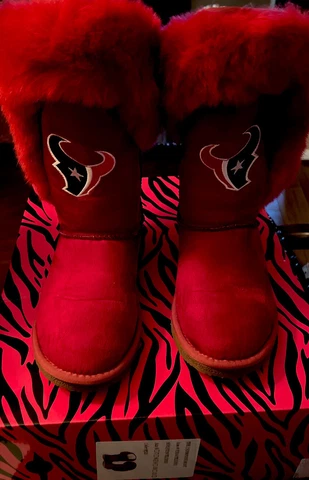 The Champions Boots NFL Houston Texans Cover