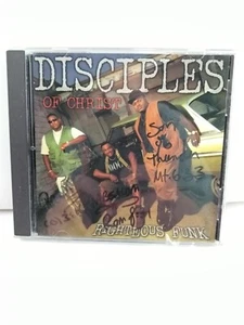 Vintage Disciples of Christ Righteous Funk Signed CD Christian Hip Hop Obscure - Picture 1 of 8