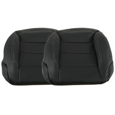 Labwork Front Seat Covers For Mercedes Benz ML350 ML550 2012-2015 Black Leather - Image 1 of 4