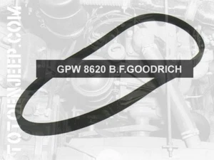 COURROIE REFROIDISSEMENT 6V JEEP FORD GPW TYPE 1 . US WW2 - Imagen 1 de 1