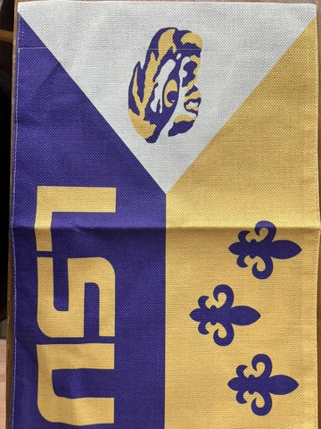 Louisiana State LSU Tigers Garden Flag - Yard Banner - Special Edition Cover