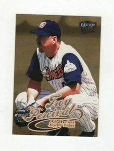 1999 Fleer Ultra Baseball Gold Medallion - Troy Percival Anaheim Angels #193 - Bild 1 von 6