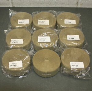 (9) MJ May Loop Fastener 1026-AP-PB/L-15, 2" x 15 ft, Beige, Nylon, Loop ONLY - Picture 1 of 8