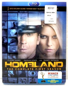 Homeland: The Complete First Season (Blu-ray 2012 3-Disc Set) In Slip Cover NEW - Imagen 1 de 4