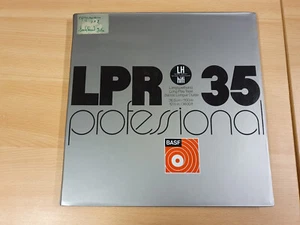 10" (26,50 CM) METAL REEL TAPE BASF LPR 35 IN ORIGINAL BOX #536 - Foto 1 di 3