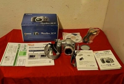 CANON PowerShot S2 IS 5MP Digital Camera With Accessories *WORKING* - Image 1 of 4