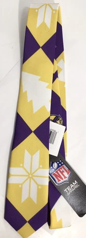 Minnesota Vikings Christmas Holiday Tie “Ugly Sweater” Style NLF Football Cover
