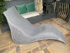 Vintage IKEA Karlskorna Rattan Lounger - Picture 1 of 6