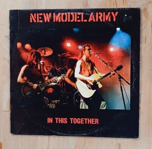NEW MODEL ARMY - In This Together - Vinyl LP 1988 Limited 500 Copies Rare - Imagen 1 de 4