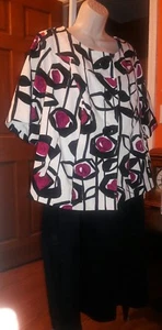 AGB Woman Size 22W Dress with size 20W  jacket - Picture 1 of 6