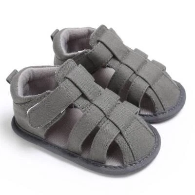 Sandalias Recién Nacido Bebé Niño Pequeño 0-18M Zapatos Informales Suela Suave Zapatos Niño Pequeño Foto 1 de 4