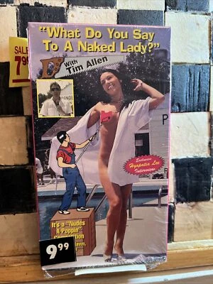 What Do You Say to a Naked Lady VHS 1995 Tim Allen  - Image 1 of 3