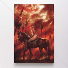 Red Sonja Poster Canvas Comic Book Art Print #1559