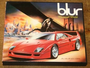BLUR ~ CHEMICAL WORLD ~ UK 4-TRACK 5-INCH CD SINGLE 1993 - Picture 1 of 5