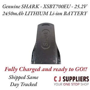 Original SHARK - XSBT700EU - 25,2V 2450mAh LITHIUM Li-Ion AKKU - Bild 1 von 3