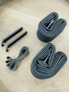 New 24x1.75/1.95/2.125 Bicycle inner tubes with Rim strips levers 24" Repair kit - Picture 1 of 1