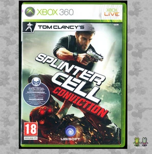 Tom Clancy's Splinter Cell Conviction Microsoft Xbox 360 - No Manual PAL - Imagen 1 de 7