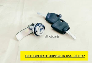 Jcb Grill Lock barrel With 2 Keys (Part No.  333/Y1377  & 701/45501) - Picture 1 of 4