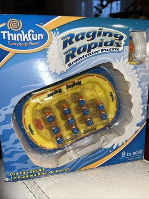 Raging Rapids Brainteaser Puzzle NEW SEALED Ages 8+ ThinkFun Fast Ship Challenge - Image 1 of 4