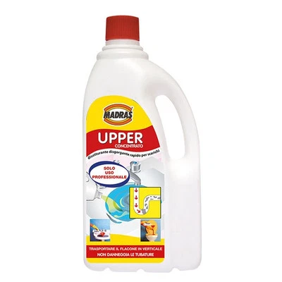 MADRAS DISOTTURANTE, DISGORGATE, DISOSTRUENTE E DISGORGANTE ACIDO UPPER PER SCARICHI