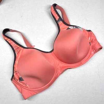 Sujetador deportivo Freya Sonic Active con aros moldeado espaciador coral 38DD 4892 EXCELENTE Foto 1 de 4