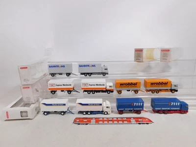5x wiking H0 1:87 Truck Man: 563 Rail Trans +570 +574 tnt VG Mint +Box #DF973-1 - Image 1 of 4
