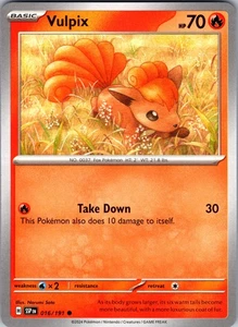 Vulpix Common SV08: Surging Sparks 016/191 NM - Picture 1 of 1