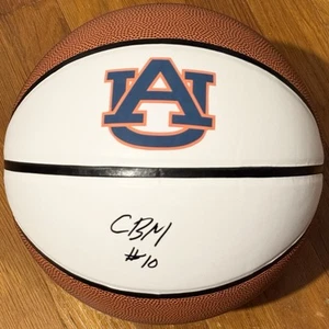 Chad Baker-Mazara Signed Autographed Auburn Tigers Logo Basketball JSA COA  - Picture 1 of 3