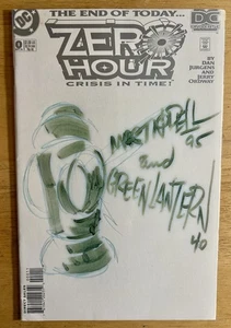 Zero Hour: Crisis in Time #0 Martin Nodell Signed Cover DC September 94 - Picture 1 of 4