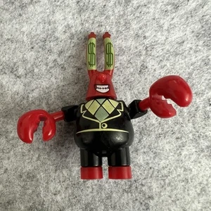 SpongeBob Squarepants Mega Bloks Series 3  Mr. Krabs Minifig Figure - Picture 1 of 2