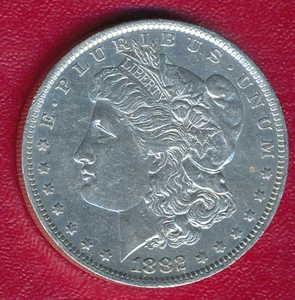 1882-O MORGAN SILBER-DOLLAR **WAHL ÜBER BANKFRISCH ** KOSTENLOSER VERSAND!! - Bild 1 von 2