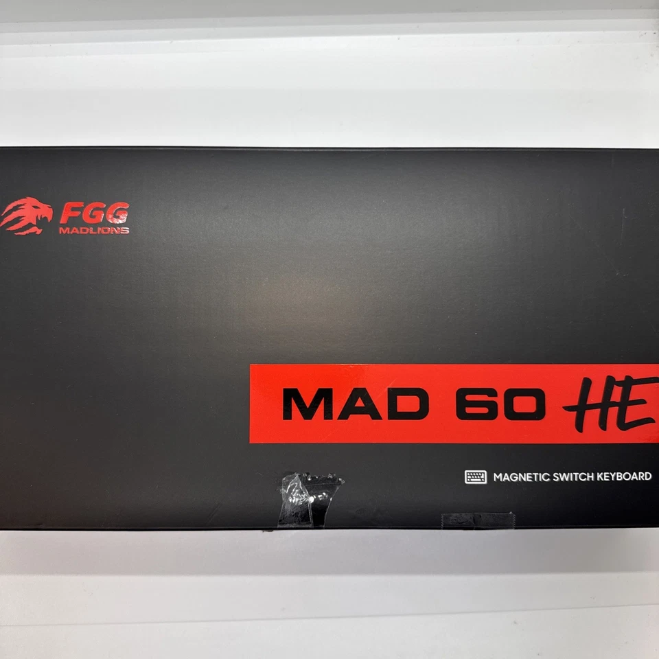 MADLIONS MAD 60 HE Series RGB Magnetic Switch Keyboard Wired 8K Polling Rate - Image 1 of 4