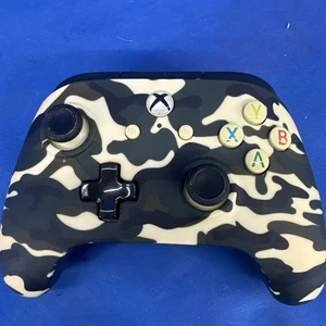 PowerA Power A 1508487-03 Xbox One Green Camo Controller Only Untested - Picture 1 of 12
