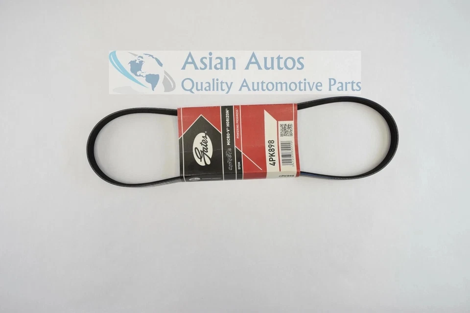 Correa de transmisión Gates Serpentine 4PK898 para Saab 9-2X 2005-2006 Foto 1 de 1