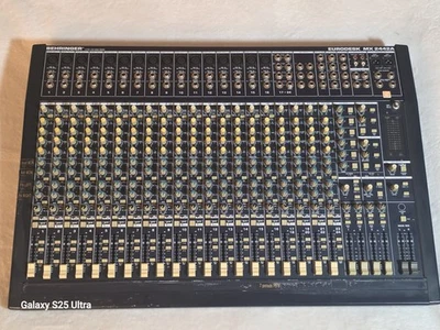 BEHRINGER EURODESK MX2442A  MIXING CONSOLE WITH 150 WATT POWER SUPPLY . - Image 1 of 4