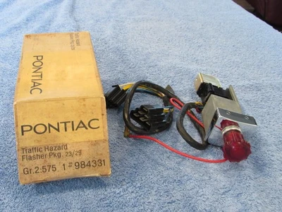 NOS Pontiac Accessory 1964-1965-1966 4 Way Emergency Traffic Hazard  Flasher - Image 1 of 4
